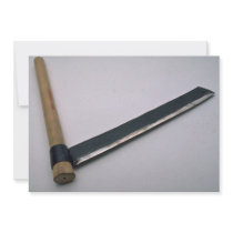 Tools of Trade- Froe axe Personalized Invite