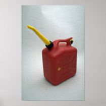 Tools of Trade- Red gas can Posters