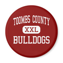 Toombs County - Bulldogs - High - Lyons Georgia Magnet