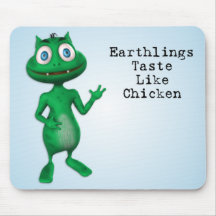 Toon Alien Mousepad