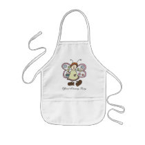 Toon Bug Lady "Official Cleaning Fairy" Apron
