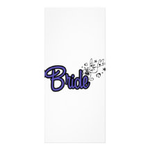 ToonDoveBrideInd Custom Rack Card