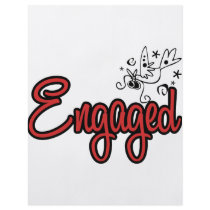 ToonDoveEngagedRed Flyer Design
