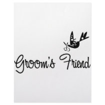 ToonDoveGroomsFriendblk Letterhead Design