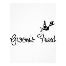 ToonDoveGroomsFriendblk Letterhead Design