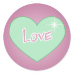 Toony Love Heart Sticker