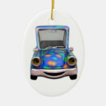 Toot! Toot! the Cute Little Cartoon Car Christmas Tree Ornaments