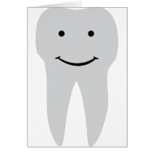 tooth dentist smile teeth greeting card