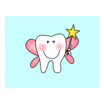 Tooth Fairy Tshirts and Gifts Post Card