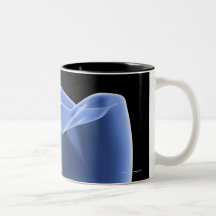 Tooth, transparent cross section of a molar coffee mug