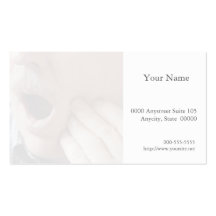 toothache business card