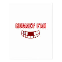 Toothless Hockey Fan Postcard