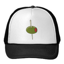 toothpicked olive mesh hats