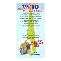 Top 10 Father's Day Photo Invitation Card Photo Card