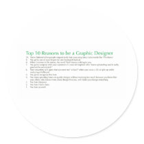 Top 10 Reasons to be a Graphic Designer