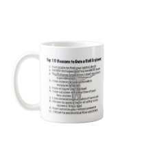 Top 10 Reasons to Date a Civil Engineer Coffee Mug