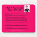 Top 10 Reasons to Hire a S.A.H.M.