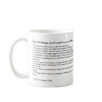 Top 10 things you’ll need in your CNA survival kit Coffee Mug