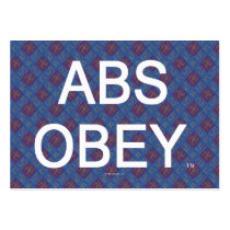 TOP Abs Obey Business Card Template