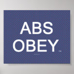 TOP Abs Obey posters