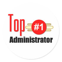 Top Administrator Stickers