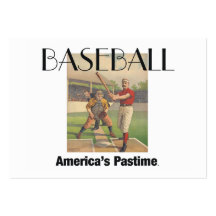 TOP America's Pastime Business Card Template