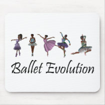TOP Ballet Evolution Mouse Pad