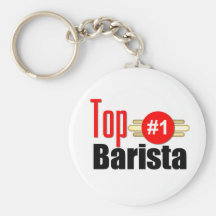 Top Barista Key Chains