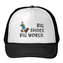 TOP Big Shoes Big World Mesh Hats
