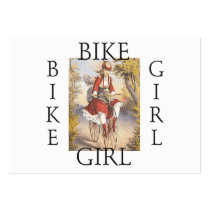 TOP Bike Girl Business Card