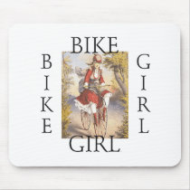 TOP Bike Girl Mousepad