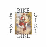 TOP Bike Girl photo sculptures
