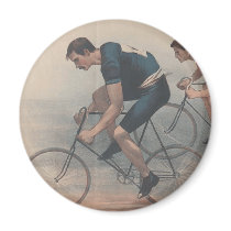 TOP Bike Race Refrigerator Magnet