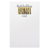 TOP Bodybuilding Girl Stationery Design