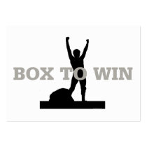 TOP Box to Win Business Card Templates