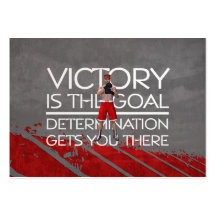 TOP Boxing Victory Slogan Business Card