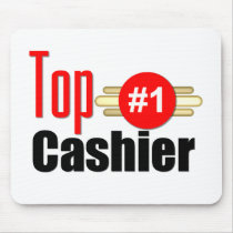 Top Cashier Mouse Pads