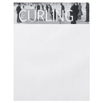 TOP Curling Old School Full Color Flyer