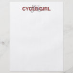 TOP Cycle Girl Full Color Flyer