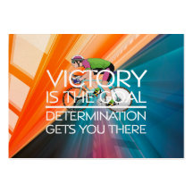TOP Cycling Victory Slogan Business Cards