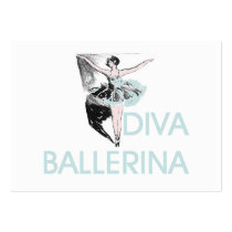 TOP Diva Ballerina Business Card Templates
