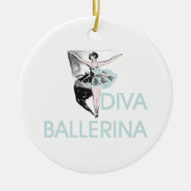 TOP Diva Ballerina Ornaments