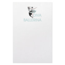 TOP Diva Ballerina Stationery