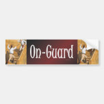 TOP Fencing On-Guard Bumper Stickers
