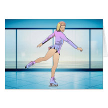 TOP Figure Skating Girl Card