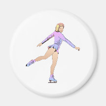 TOP Figure Skating Girl Fridge Magnets