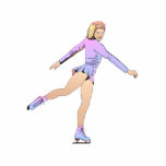 TOP Figure Skating Girl photo sculptures