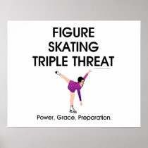 TOP Figure Skating Triple Threat Posters