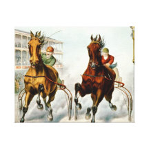 TOP Finish Line Fanatic Gallery Wrapped Canvas