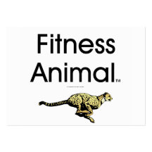 TOP Fitness Animal Business Card